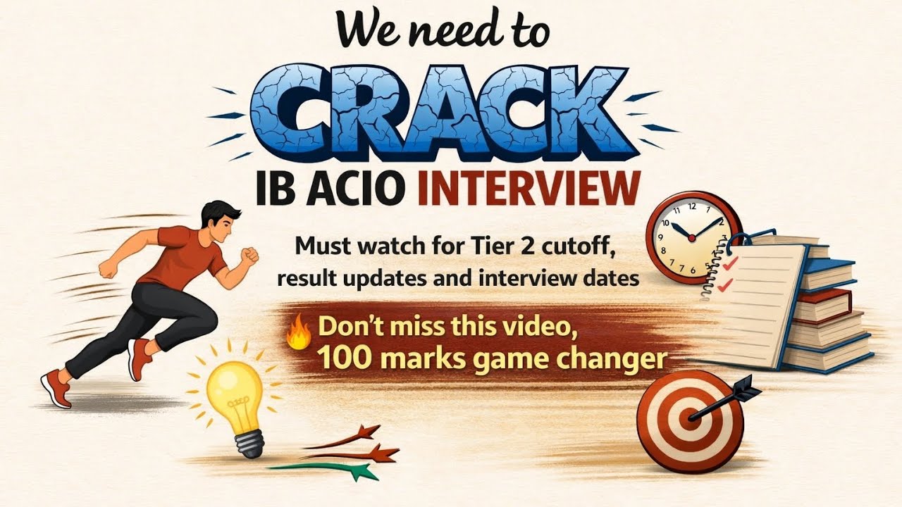 IB ACIO Tier-2 Cut-Off & Result Update | Interview कब होंगे? Final Hurdle (Better Version)
