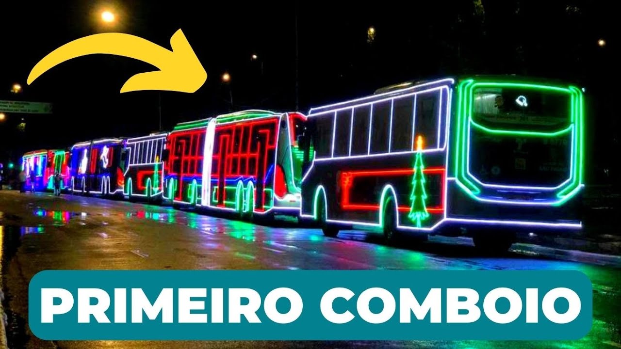PRIMEIRO DIA dos ÔNIBUS ILUMINADOS de SÃO PAULO! ACOMPANHEI da VILA MATILDE ao IBIRAPUERA | Vlog #04