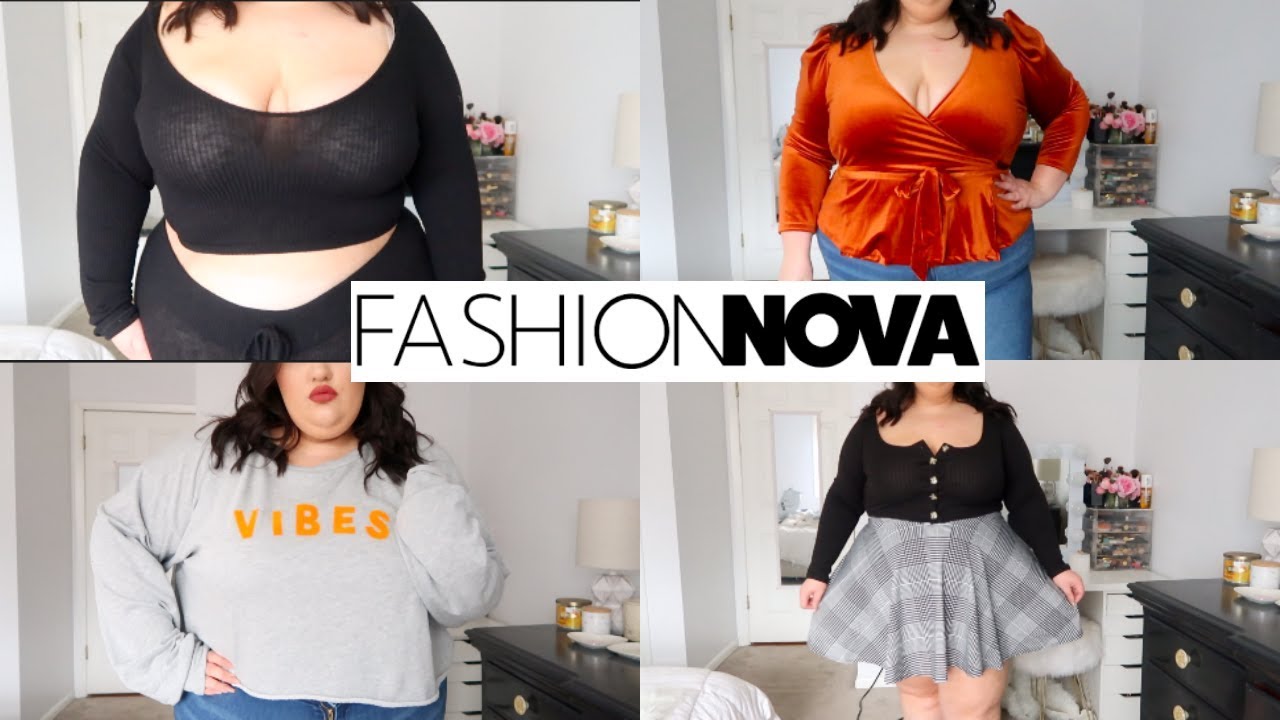 Примерка одежды больших размеров с участием FASHION NOVA CURVE! | Vlogmas, день 22