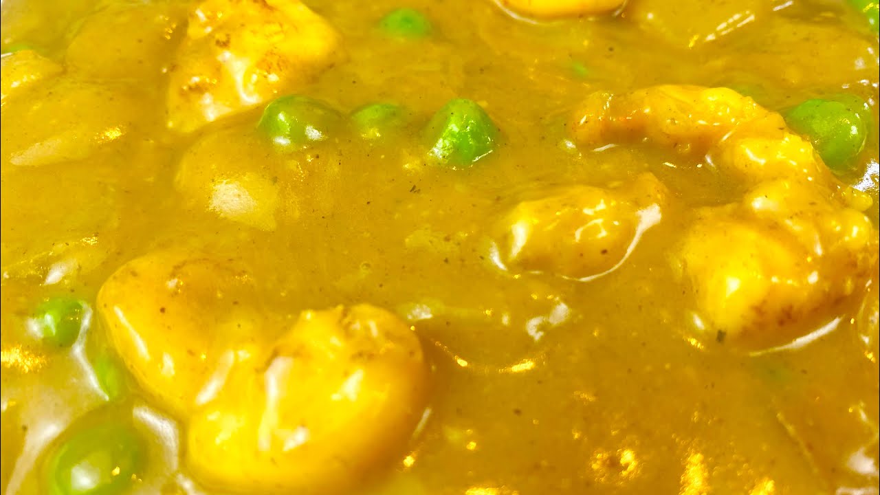 Карри с королевскими креветками — китайская еда на вынос