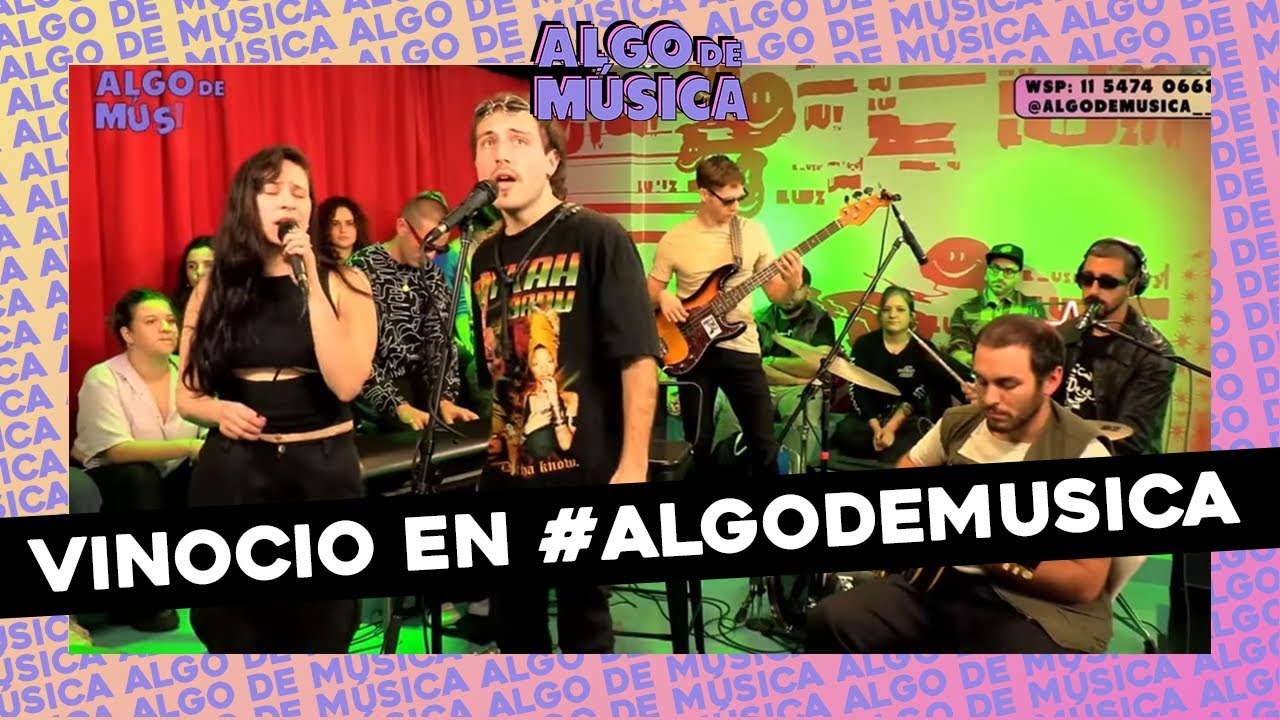 #ALGODEMUSICA l SESSION DE VINOCIO EN VIVO