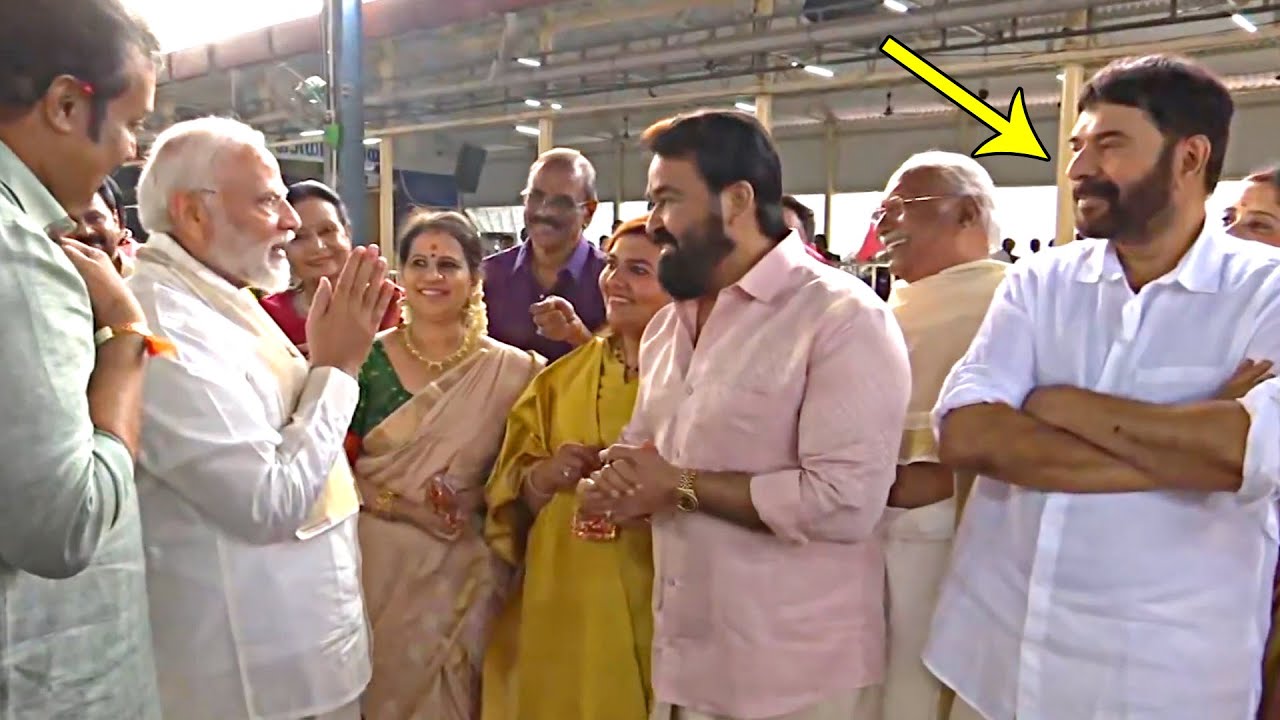 PM Narendra Modi Respect Towards Mohanlal and Mammootty At Suresh Gopi Daughter Wedding | DC