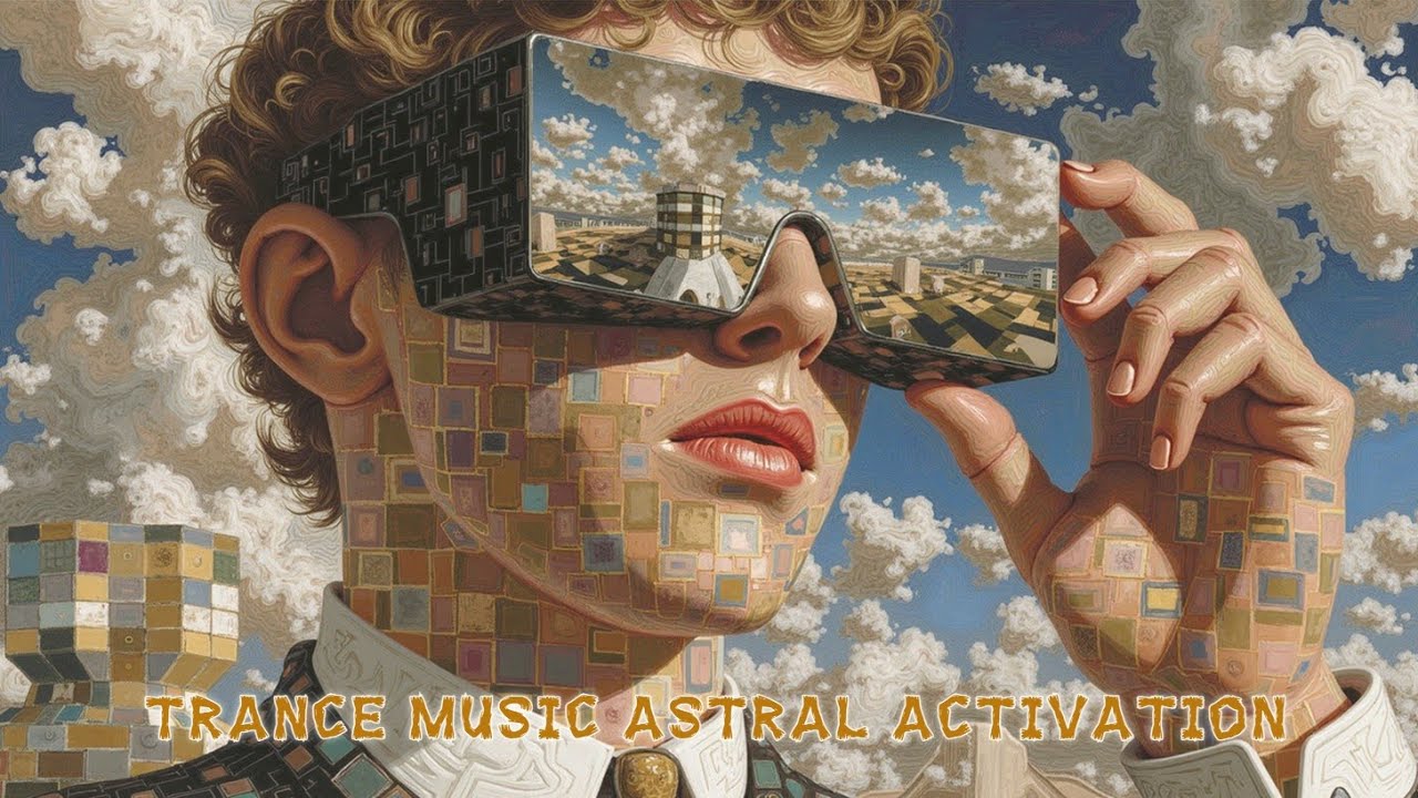 Psychedelic Dervish Music | Neon Oracle Spiral - Retro Vision Trance Mix for Astral Consciousness