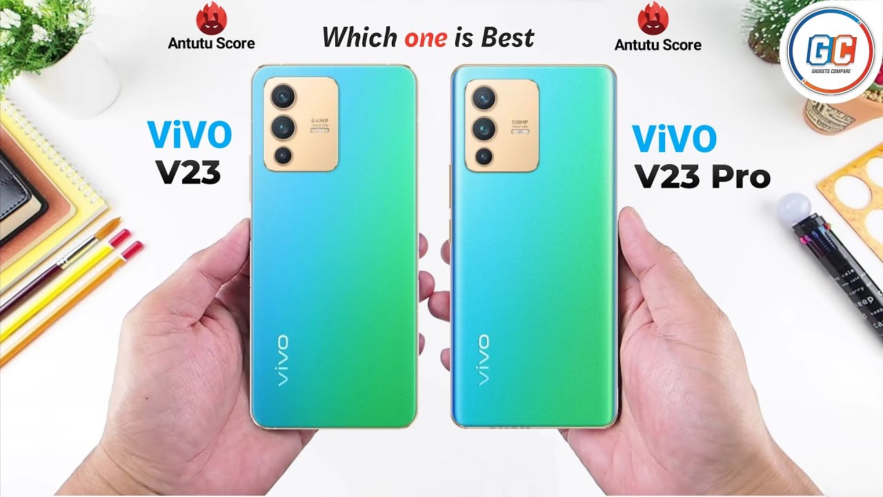 ViVO V23 vs ViVO V23 Pro || Full Comparison ⚡ Which one is Best.