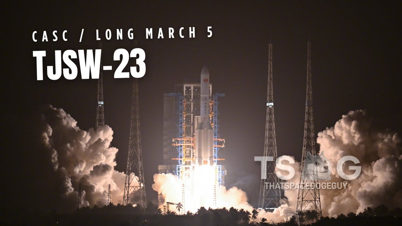 (PURE SOUND!!) Successfull Launch of Long March 5 with TJSW 23! / TSDG The Boys Video