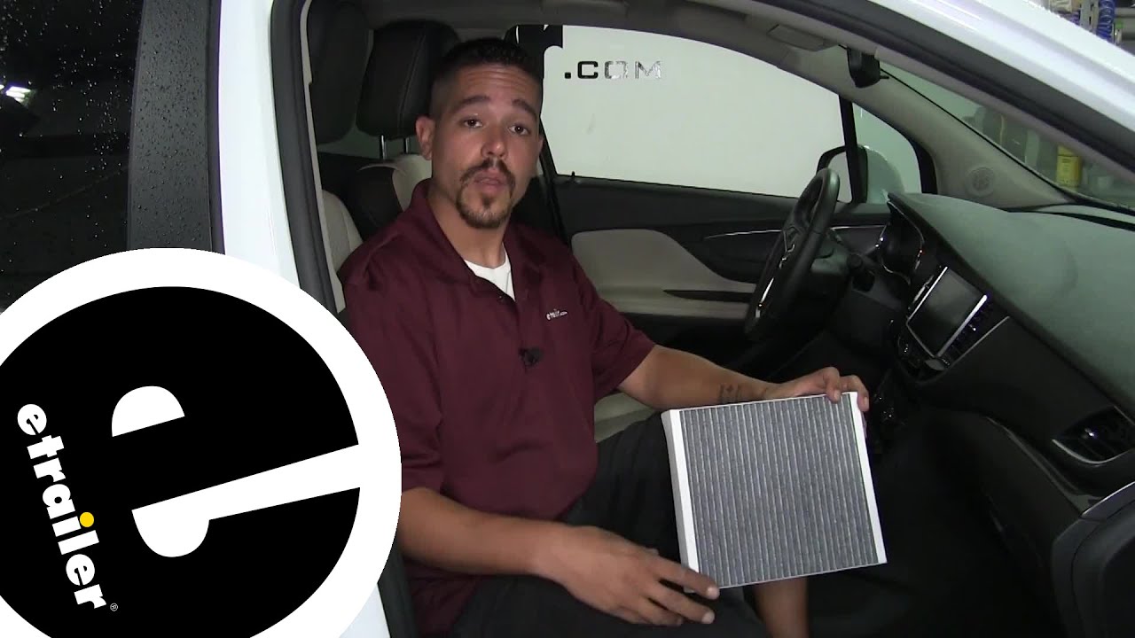 etrailer | Install: PTC Custom Fit Cabin Air Filter on a 2019 Buick Encore