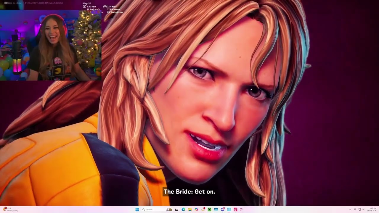 Leia Plays Reacts to Fortnite Ch 7 Live Event