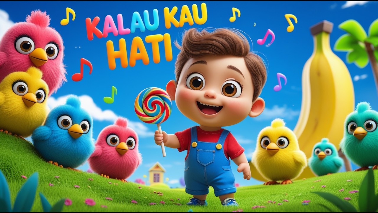 KALAU KAU SUKA HATI - KUMPULAN LAGU ANAK DAN BALITA TERPOPULER | Roman Kids