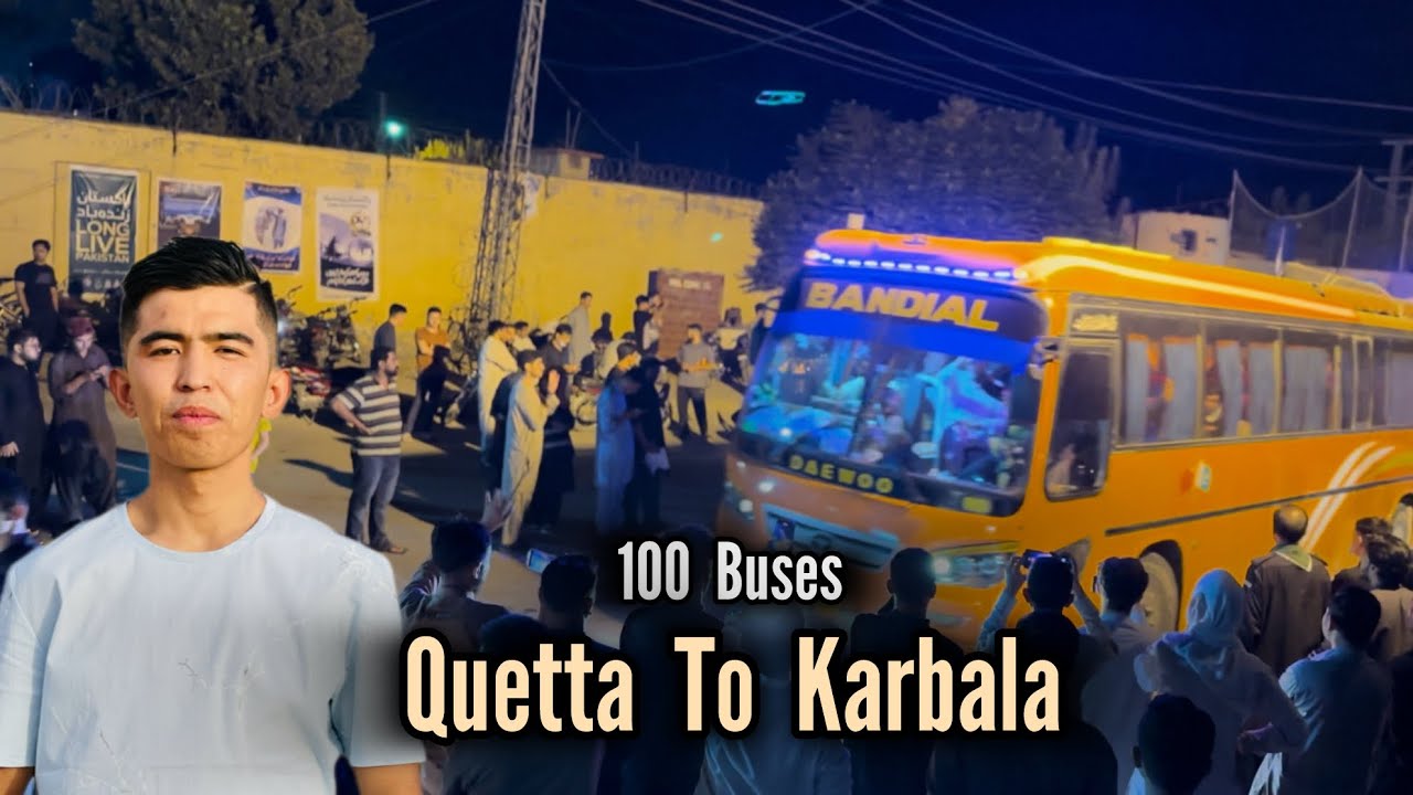 Quetta To karbala || Zaireen Mola Hussain || Asgharz Vlog
