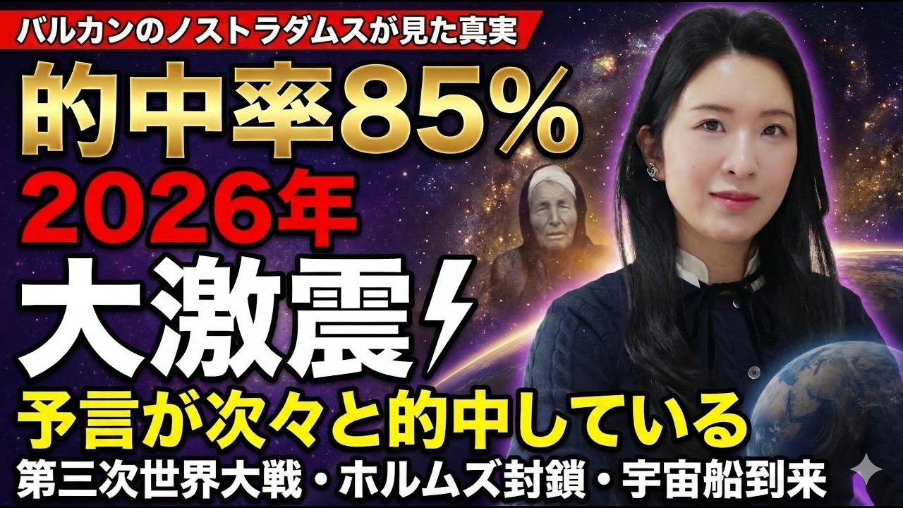 【日本大激震】2026年11月にアレが来ます！的中率85%の予言者が語るヤバい話！