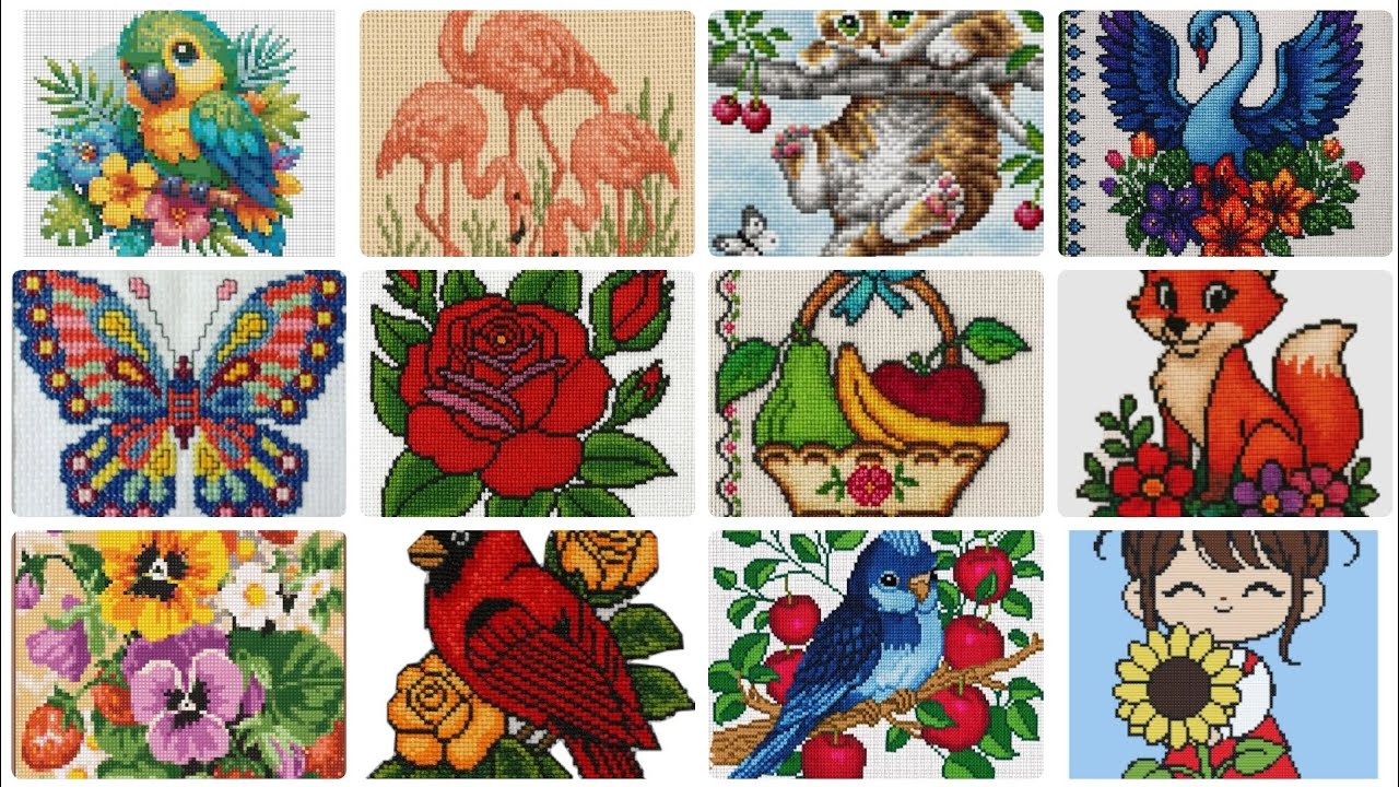 Outstanding new cross stitch design ideas for home decor 