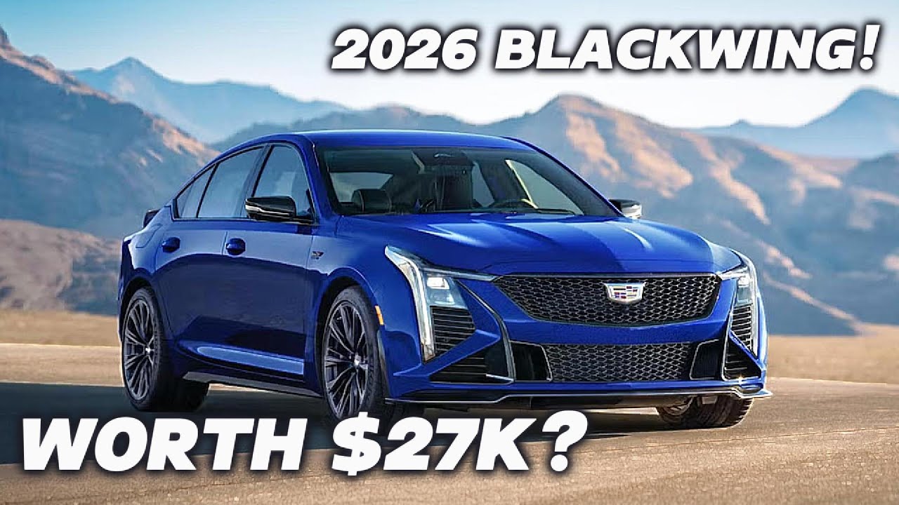 2026 CT5-V Blackwing: The $130k Spec That Scares BMW. #Cadillac #Blackwing #CT5V