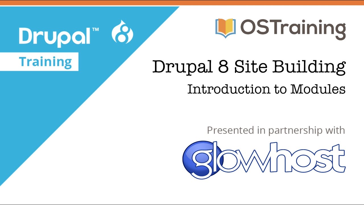 Drupal 8 Site Building, Lesson 20: Introduction to Modules