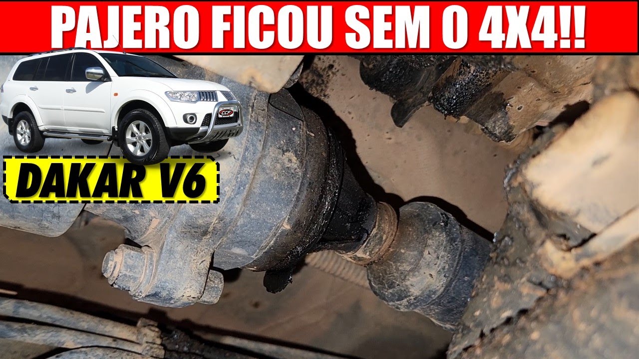 EP. 1174 // NÃO Liga a TRAÇÃO 4X4: Mitsubishi PAJERO V6 Não FUNCIONA o 4x4! Como usar 4x4 PAJERO