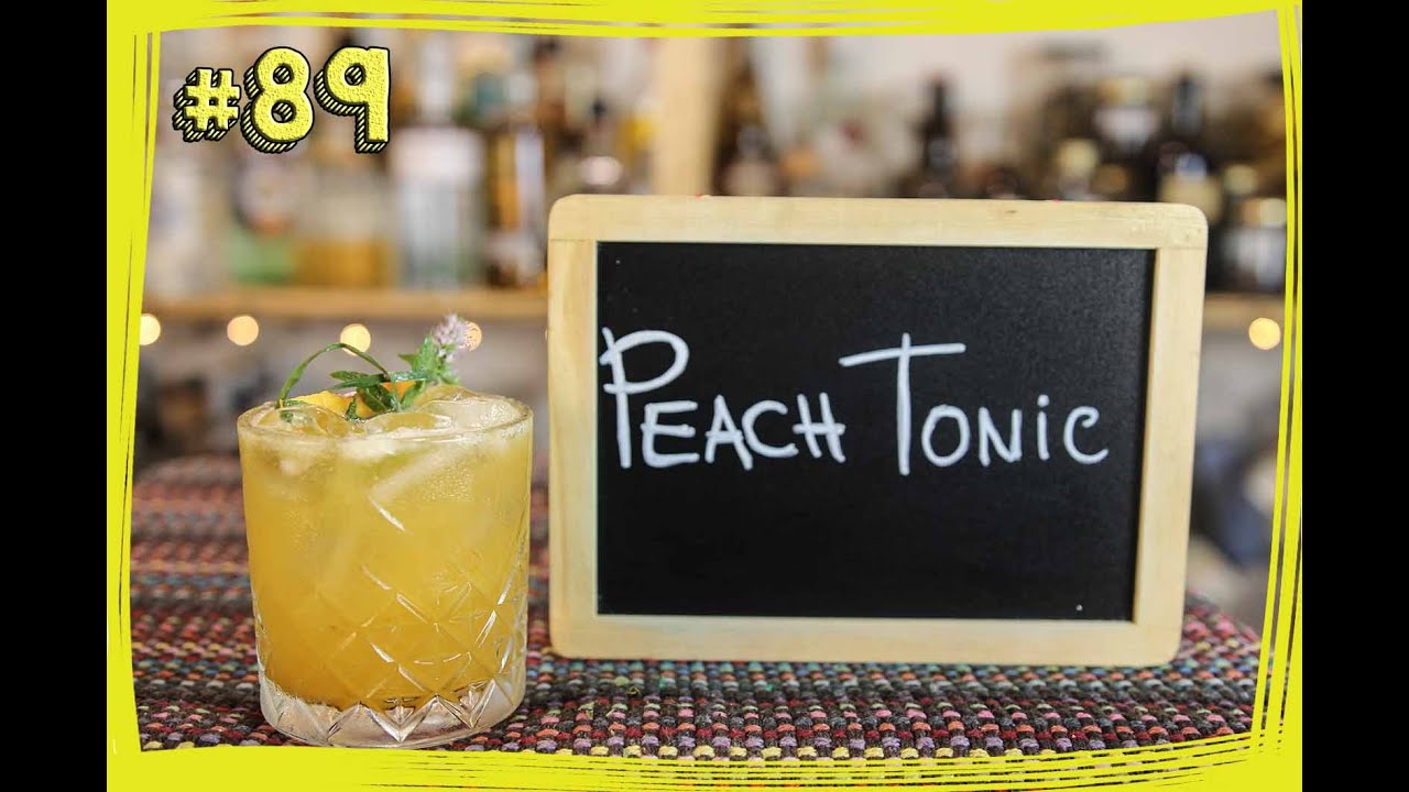 #89 Bar Mita - Come preparare un cocktail ANALCOLICO con le PERCOCHE - Il Giardino Sotto Il Naso