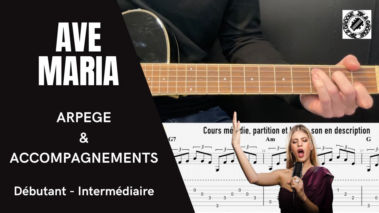 Ave Maria - Guitar Tutorial (ARPEGE)