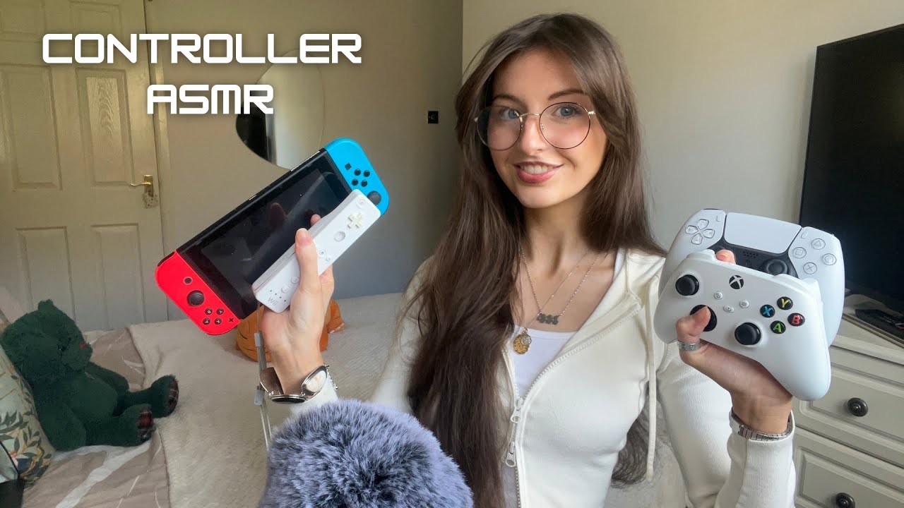 ASMR Controller triggers🎮 (PS5, Xbox, Wii, Switch)