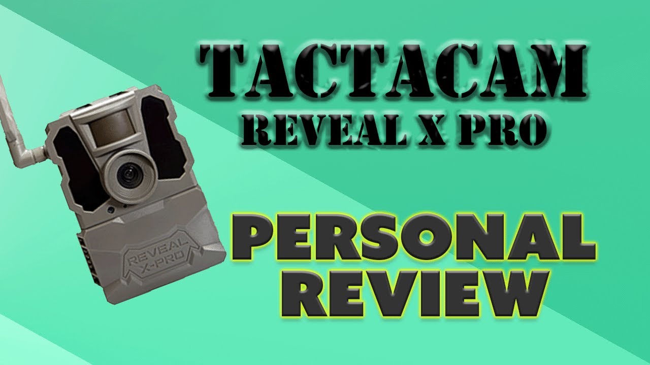 Обзор моей камеры-трейлера Tactacam Reveal X Pro Cellular