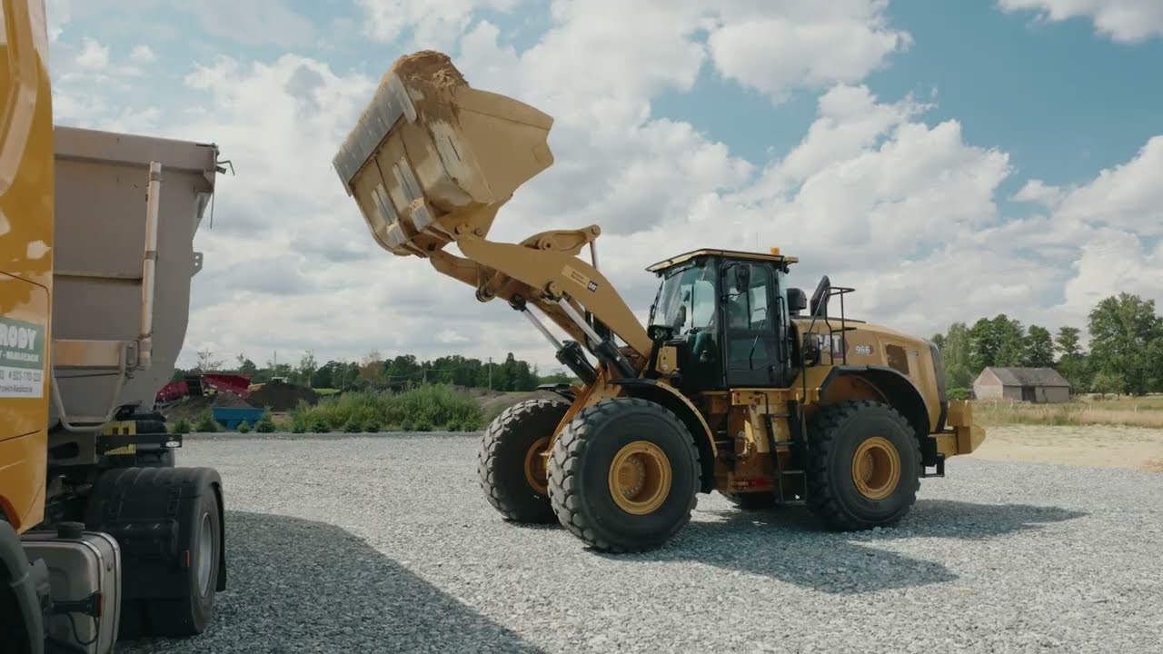 Ładowarka kołowa CAT 966 - NASZA BAZA SPRZĘTOWA