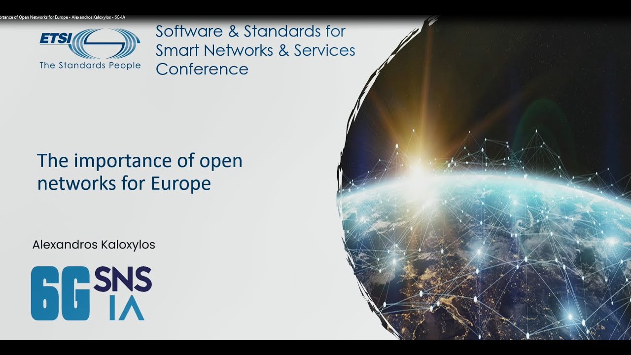 SNS4SNS Session 5 – The Importance of Open Networks for Europe