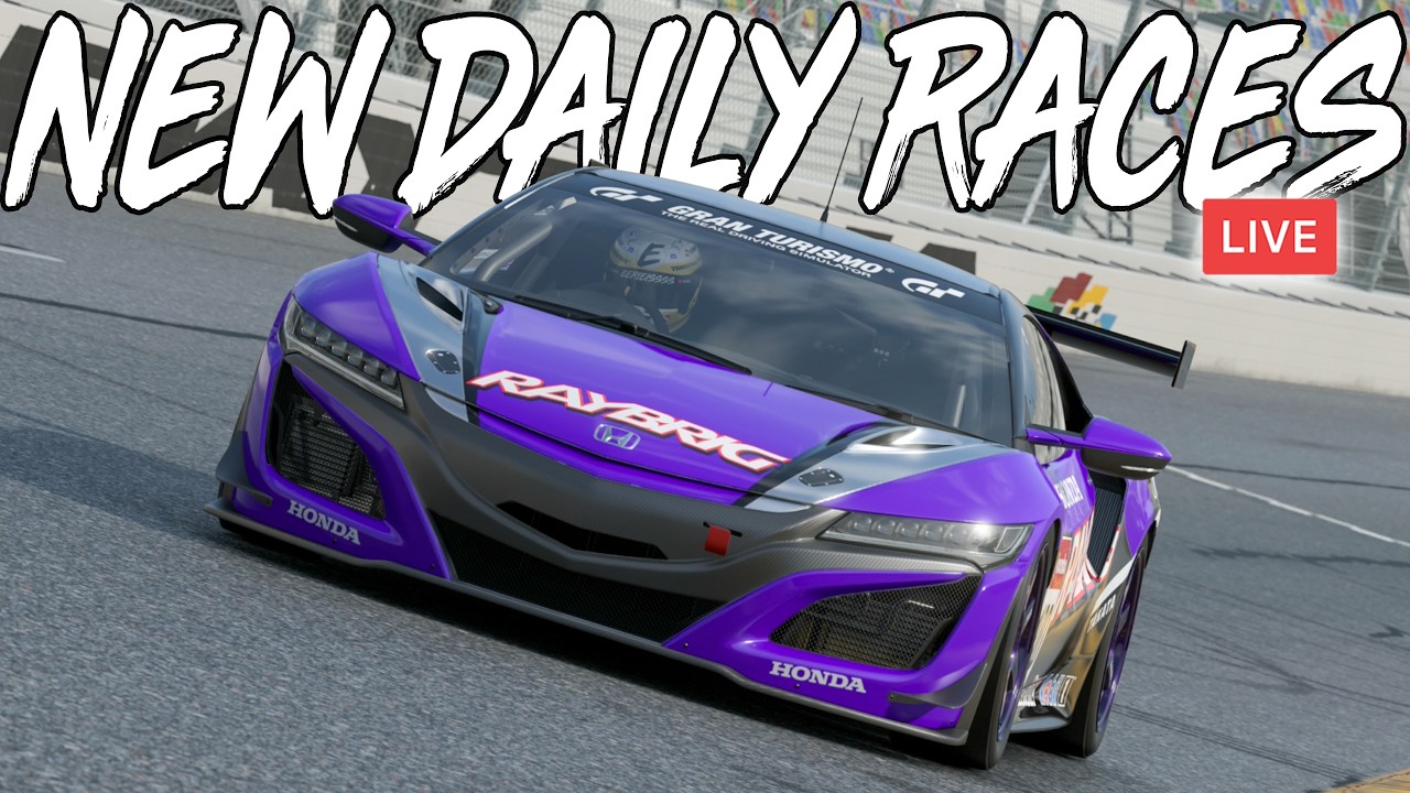 🔴LIVE - Gran Turismo 7: New Daily Races