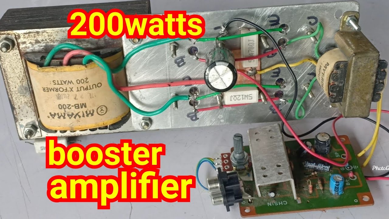 DIY Booster amplifier