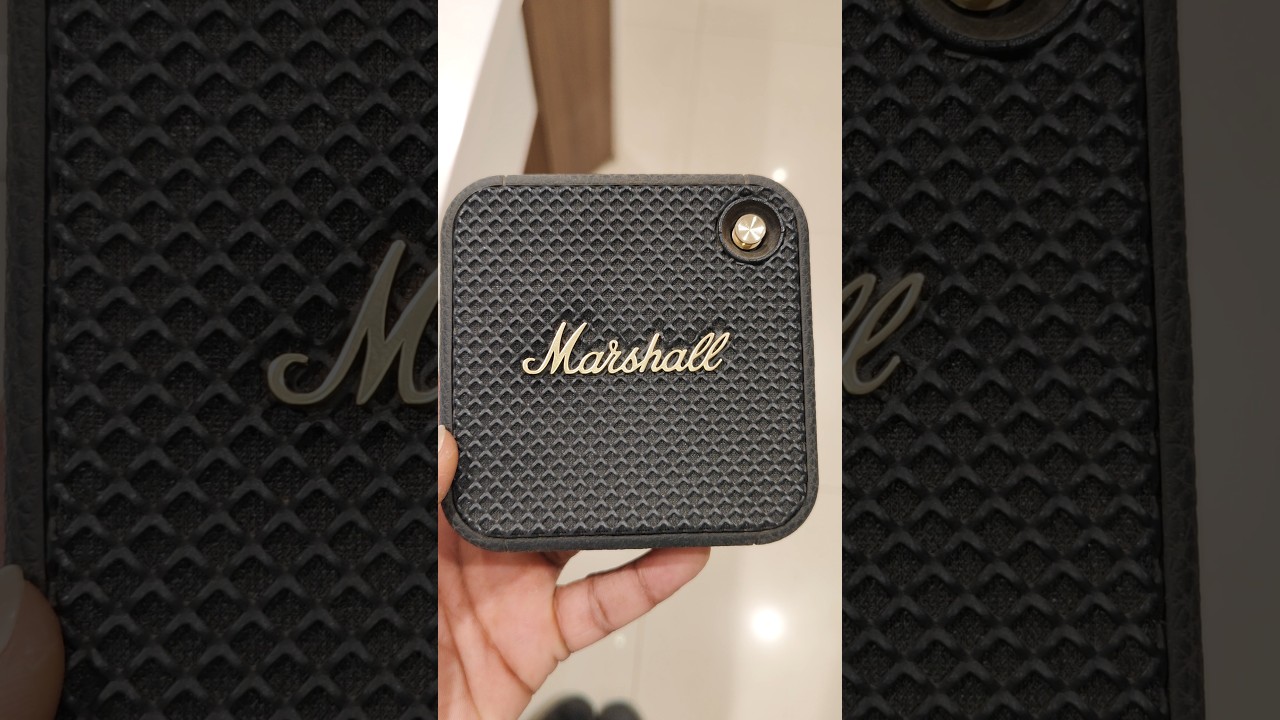 MARSHALL WILLEN II Portable speaker with 17+ hours of playtime 