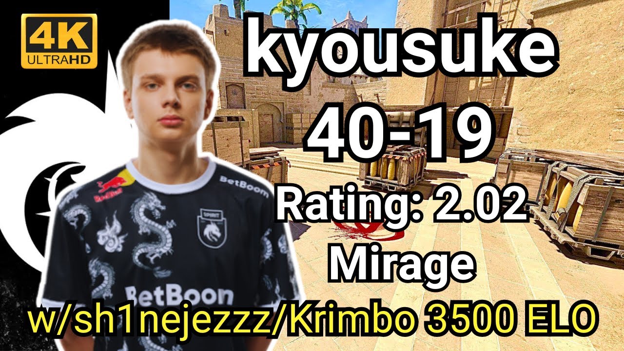 kyousuke(CEMEN_BAKIN) (40-19) w/sh1nejezzz/Krimbo (Mirage) | FACEIT Ranked | Aug 29, 2024 #cs2 #pov