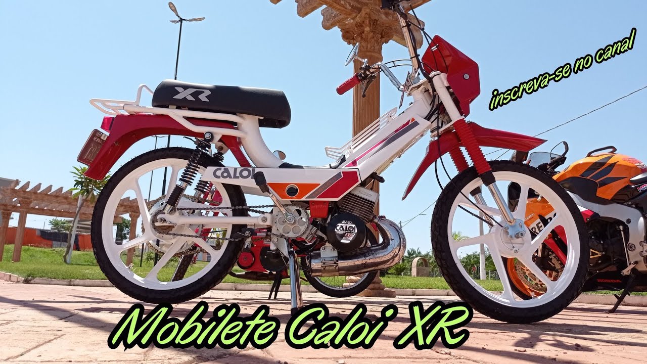 Mobilete Caloi XR 1990 Mais Top do Brasil