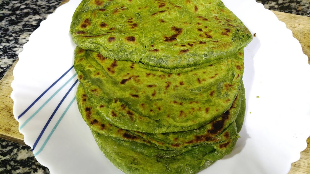 স্পেশাল ধনেপাতা, পুদিনা পাতার নরম তুলতুলে পরোটার  রেসিপি | Dhoniya pata, Pudina patar Paratha 