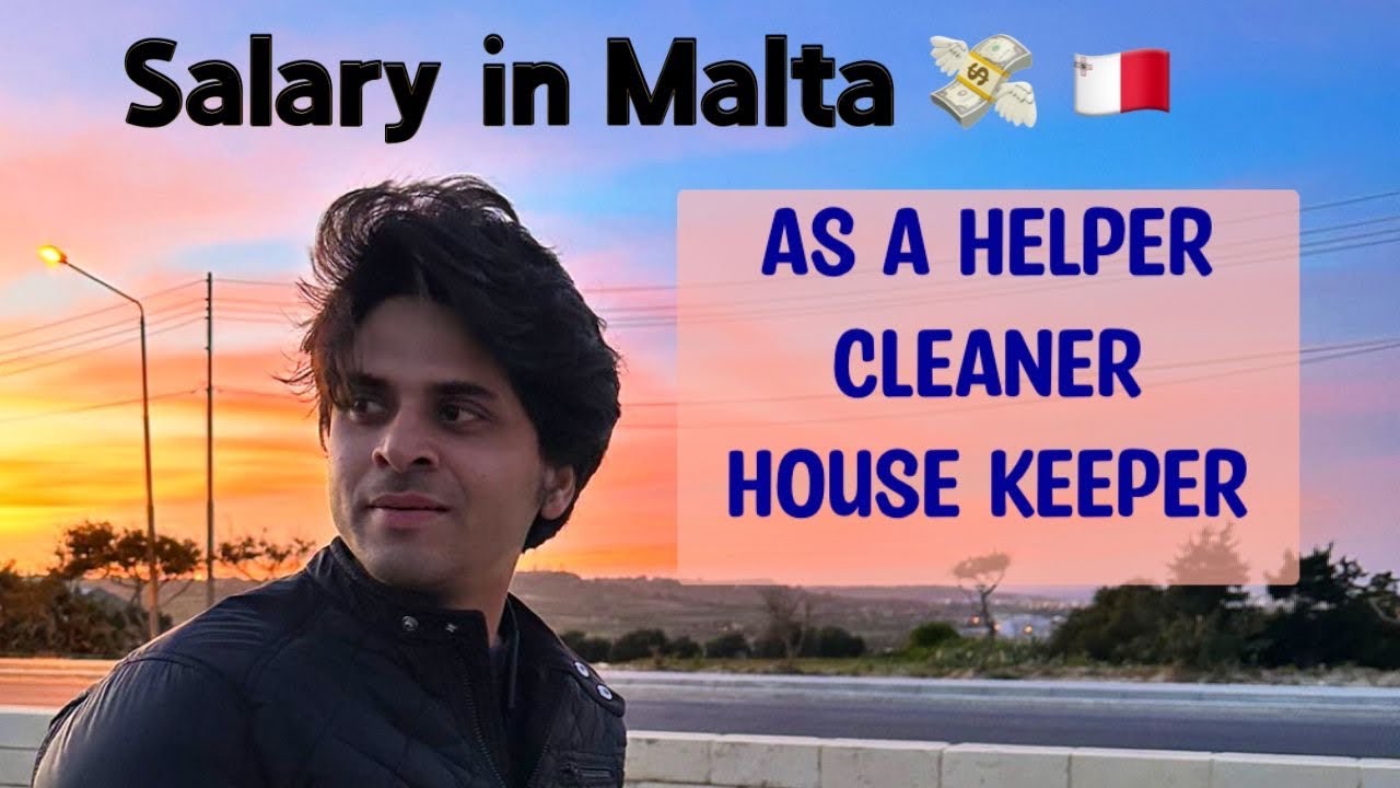 Salary in malta as a helper, cleaner, house keeper !! @mohitkamalvlogs