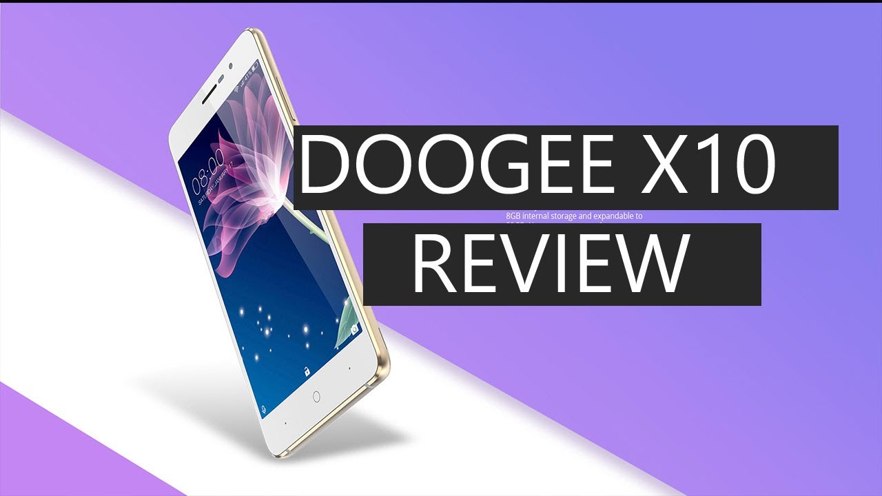 Doogee X10 unboxing and review