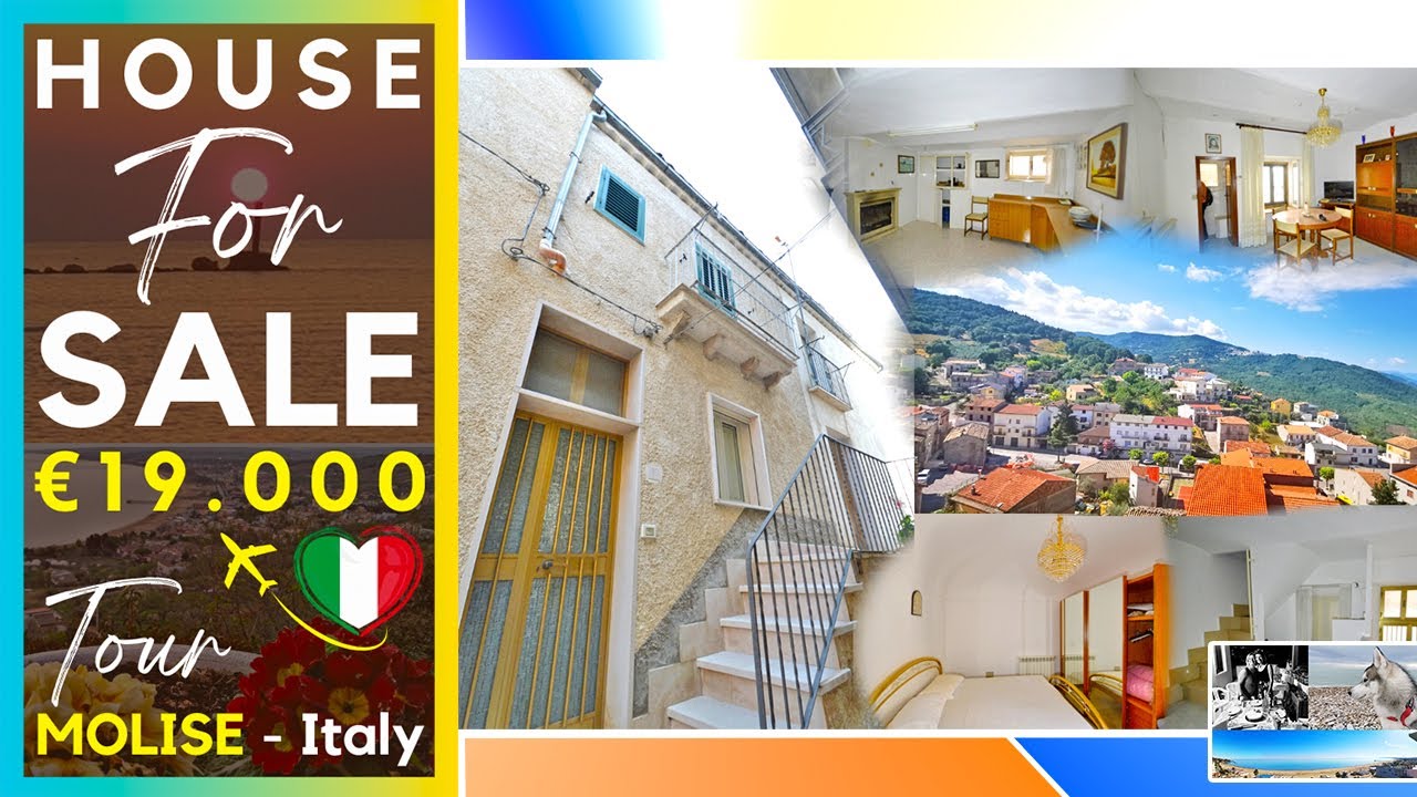 Cheap Furnished House for Sale in Italy 🇮🇹 | Move-In Ready in Molise