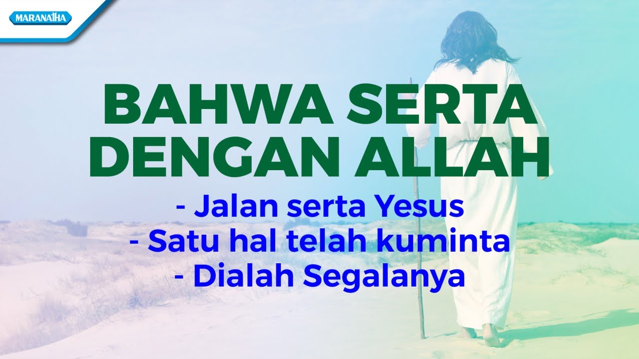 Bahwa Serta Dengan Allah (medley) - Yudea Singers (Offcial  lyric video)