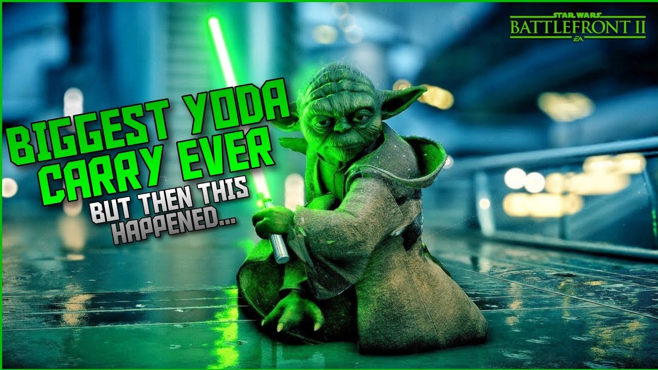 STAR WARS™ Battlefront™ II BIGGEST SOLO CARRY EVER BUT THEN THIS HAPPENED...