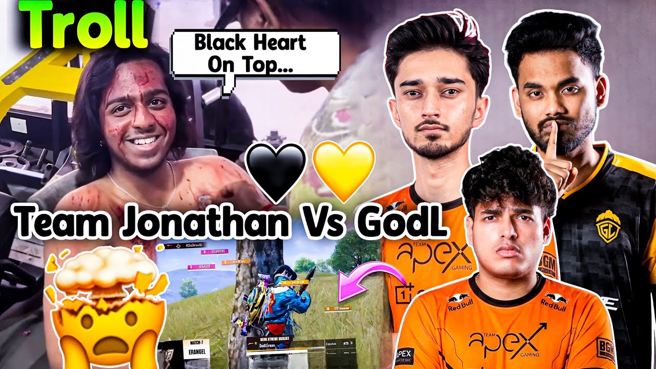 🖤APEX Gaming vs GodLike💛🥶 Apex Gaming (TAG) Name Change😳 Spower Troll😅