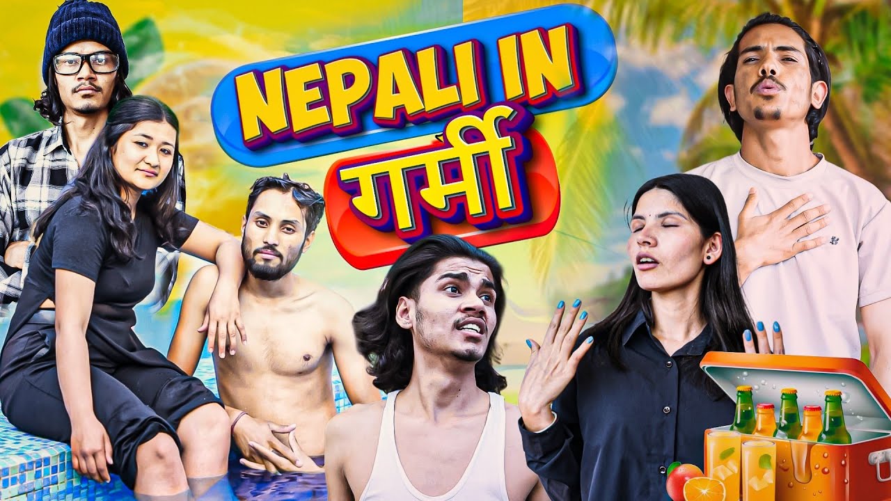Nepali in Garmi || Comedy Video || OGWOOD 