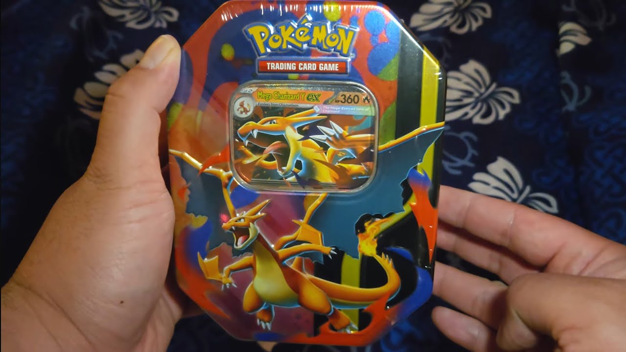 Opening My First Charizard Y Tin | Booster Packs #010-013