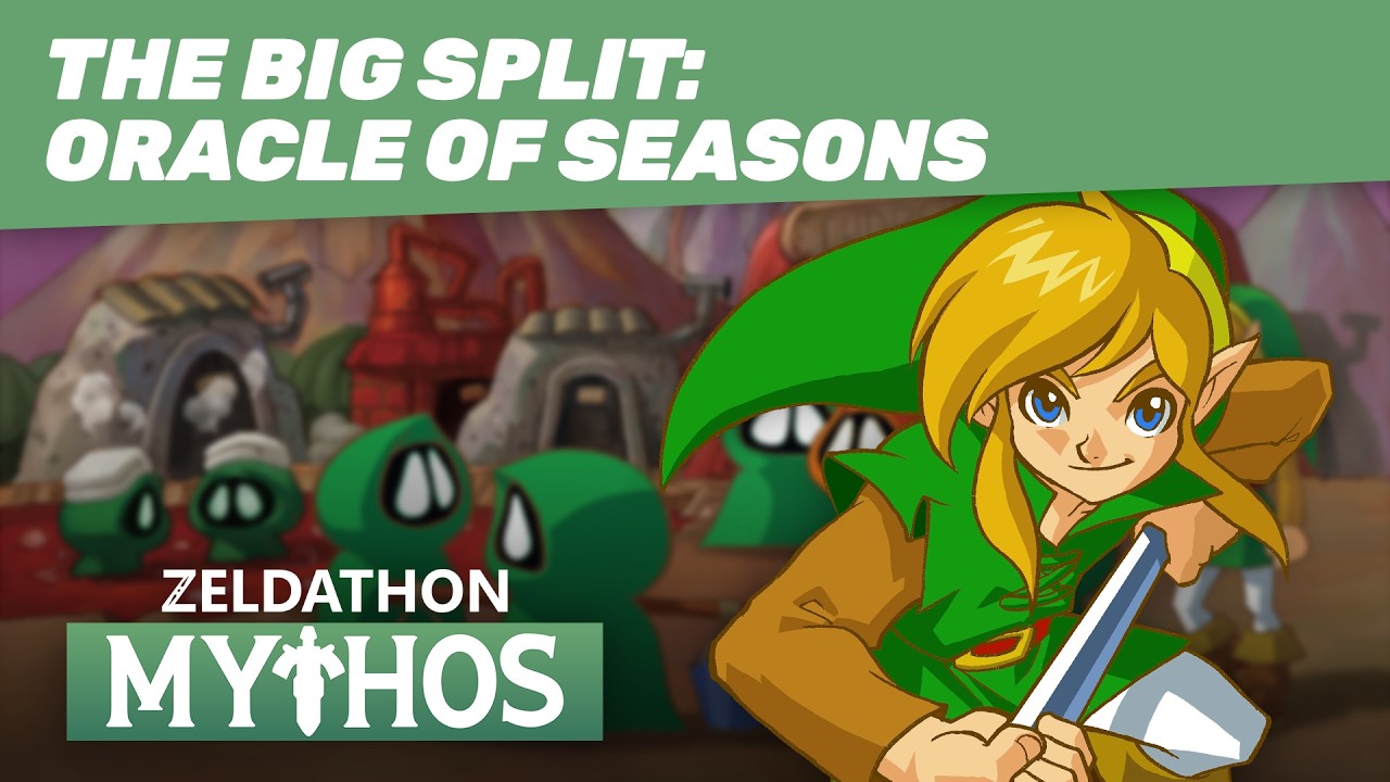 Zeldathon Mythos - Game 28 - The Big Split (Part 8): Oracle of Seasons