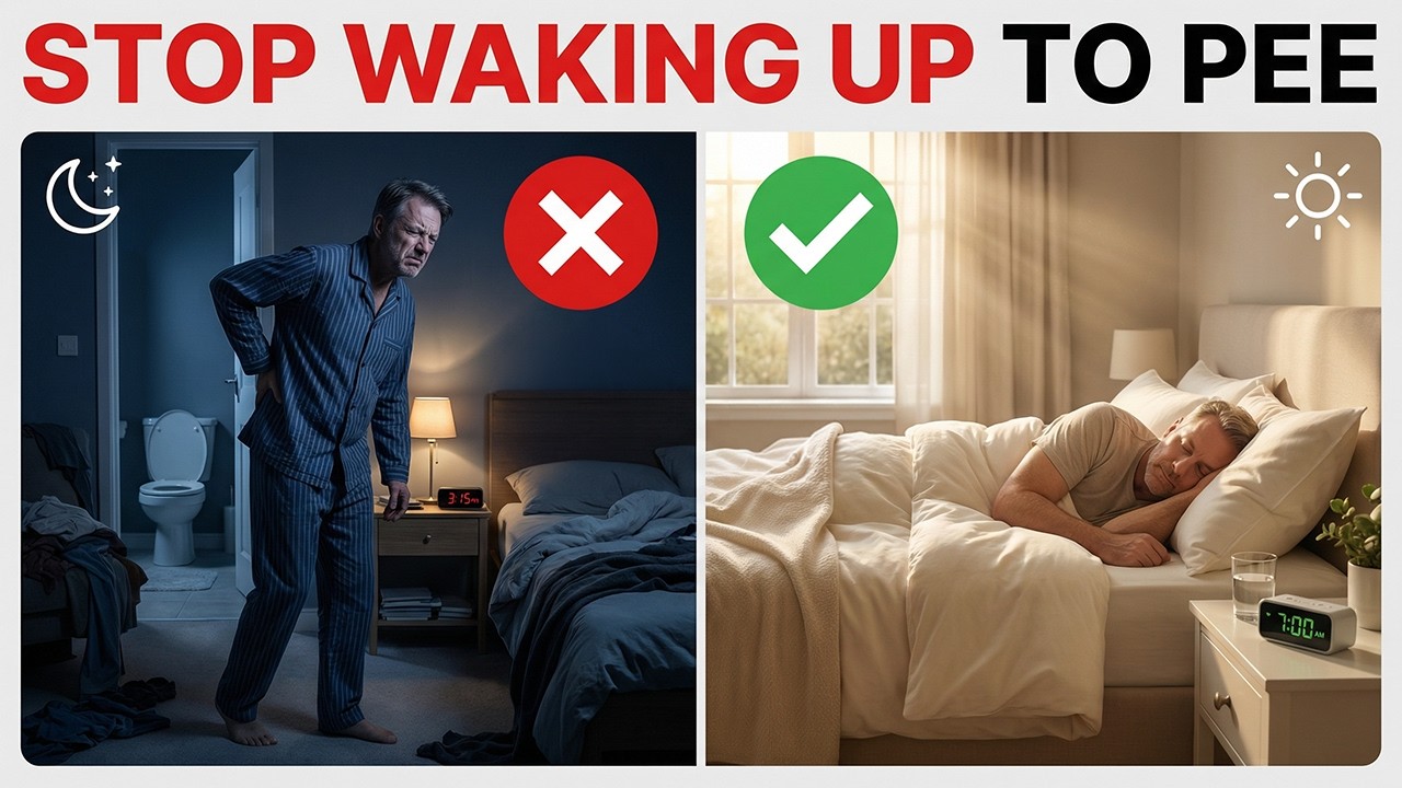 Over 60 and Waking Up Multiple Times to Pee? This Is Why!