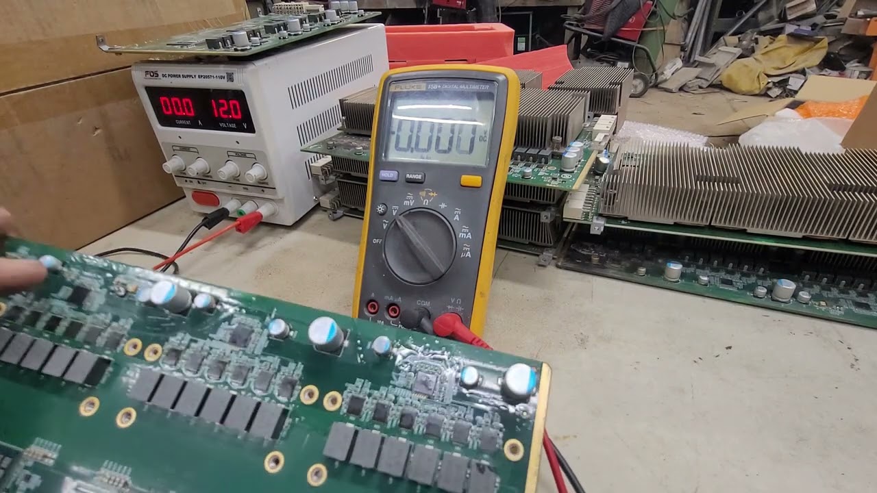 Quick mosfet replacement and test, z15 repair