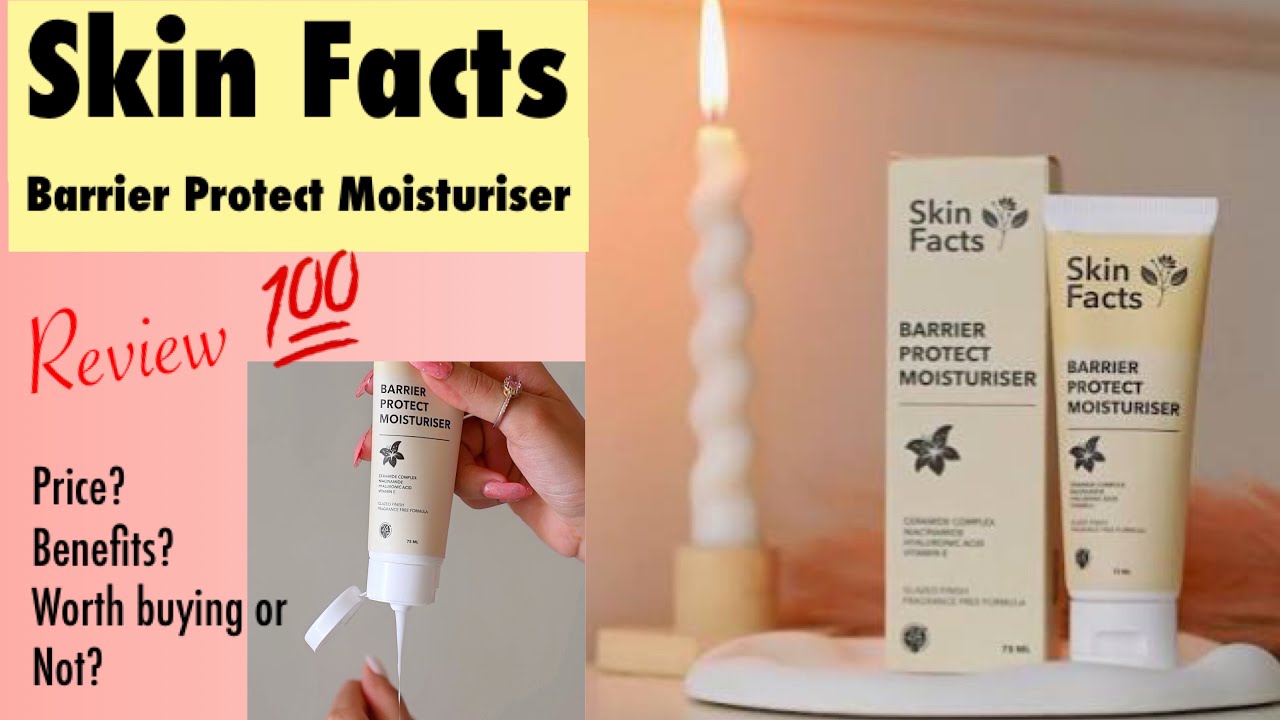 Skin Facts Barrier Protect Moisturizer review |skin facts products @SkinHealth TV with Dr. HS