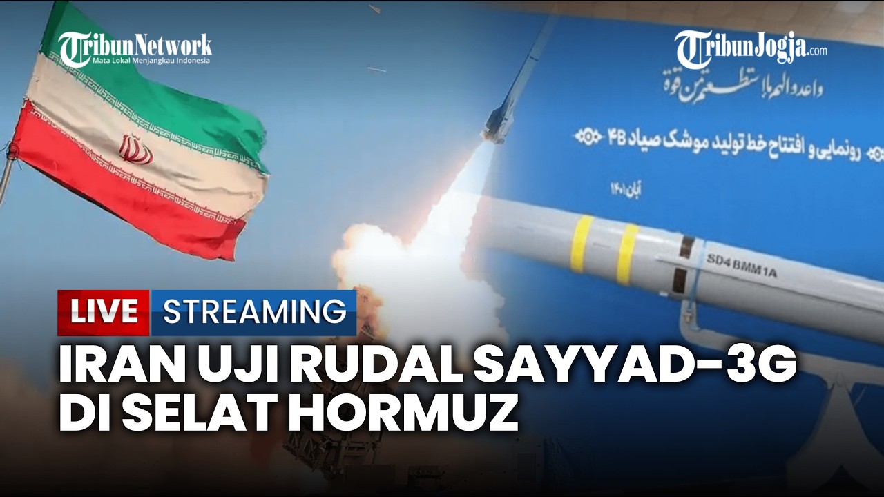 🔴 RUDAL SAYYAD-3G IRAN DIPAMERKAN DI SELAT HORMUZ, ISYARAT TEGAS KE MUSUH