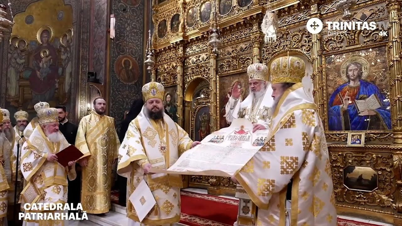 Momentul proclamării generale a canonizării celor 16 sfinte femei românce (6 februarie 2026)