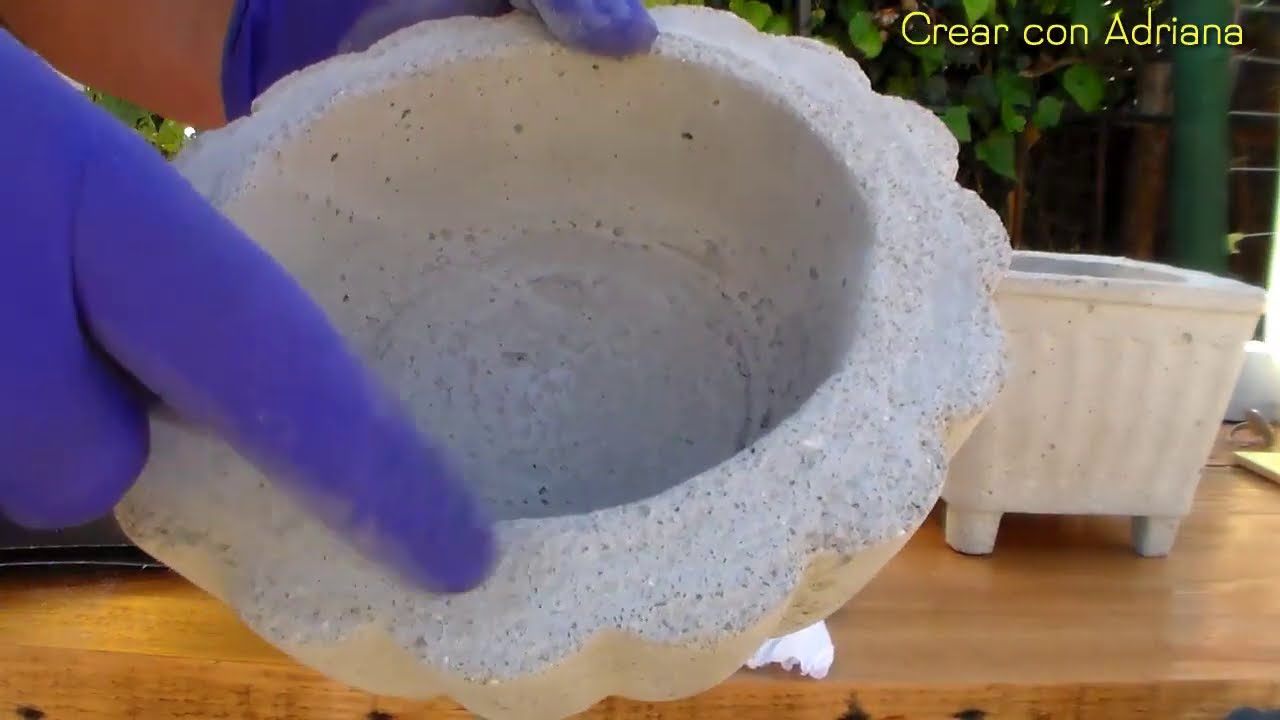 EN CUANTO TIEMPO SECAN MIS MACETAS O PIEZAS DE CEMENTO/HORMIGÓN/CUANDO LIJAR/TIPS /DIY CEMENT/PARTE1