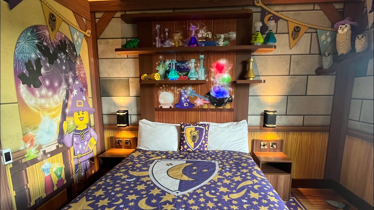 Premium Wizard Room Tour • Castle Hotel • LEGOLAND Windsor