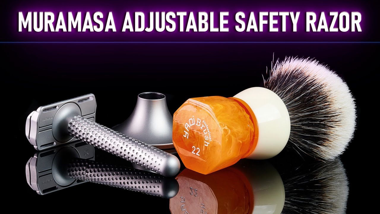 MURAMASA ADJUSTABLE SAFETY RAZOR . Помазок и мыло от Yaqi? Интрига | Бритьё с HomeLike Shaving