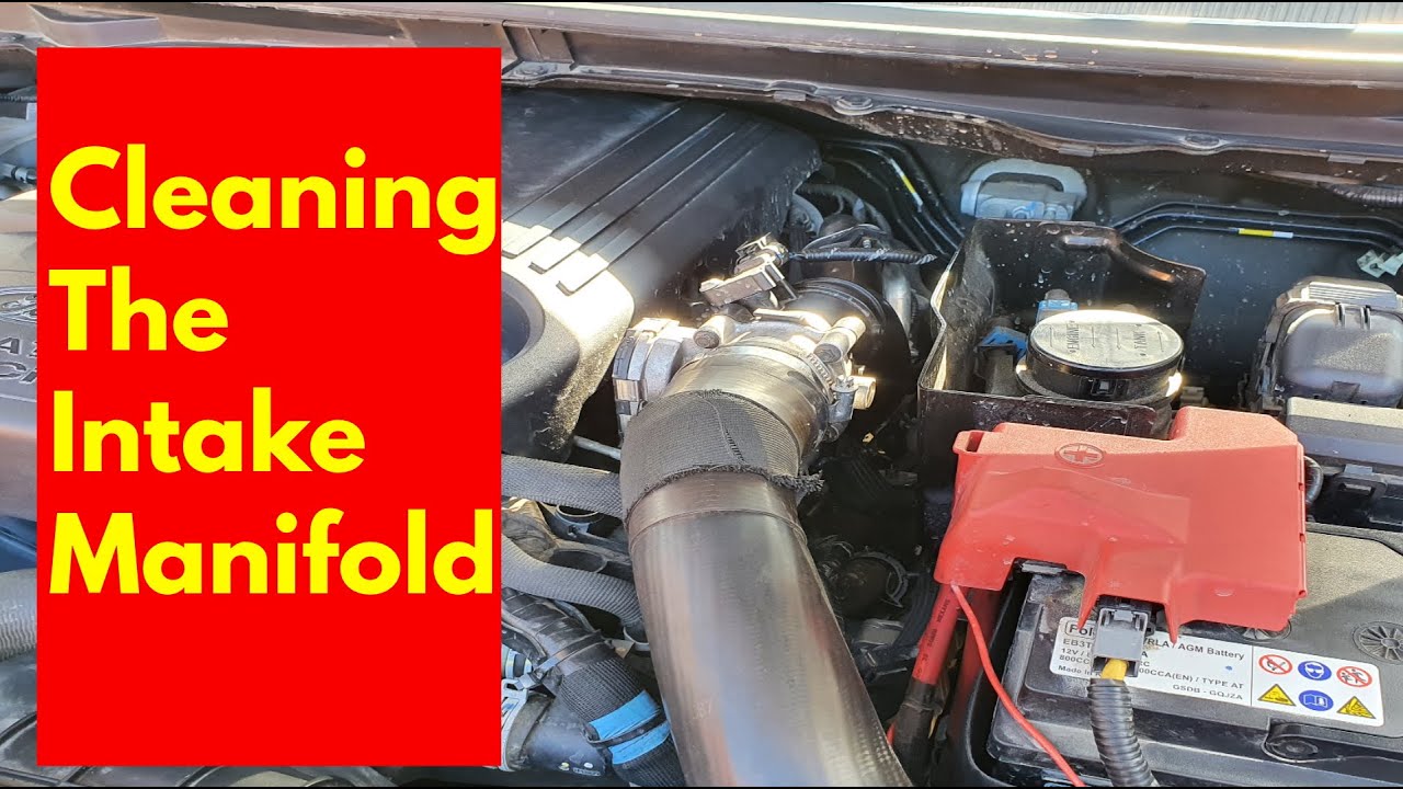 Часть 1. Как очистить впускной коллектор на Ford Ranger, Mazda BT 50, Ford Ranger Raptor, Everest