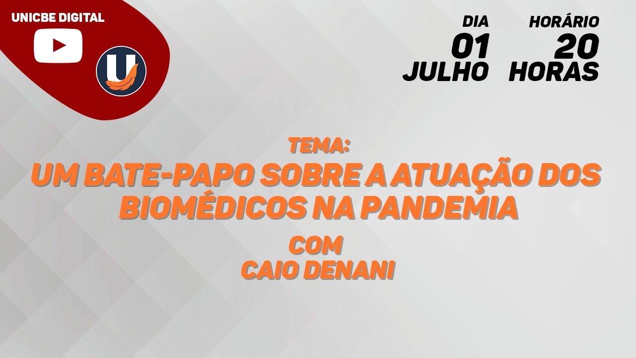 O Biomédico na Pandemia com Caio Denani