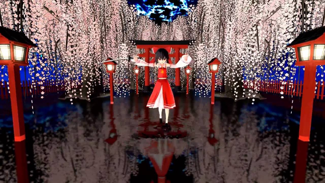 【東方MMD】本気霊夢さんが千本桜を踊るようです